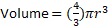 spherical gold nanoparticle volume equation